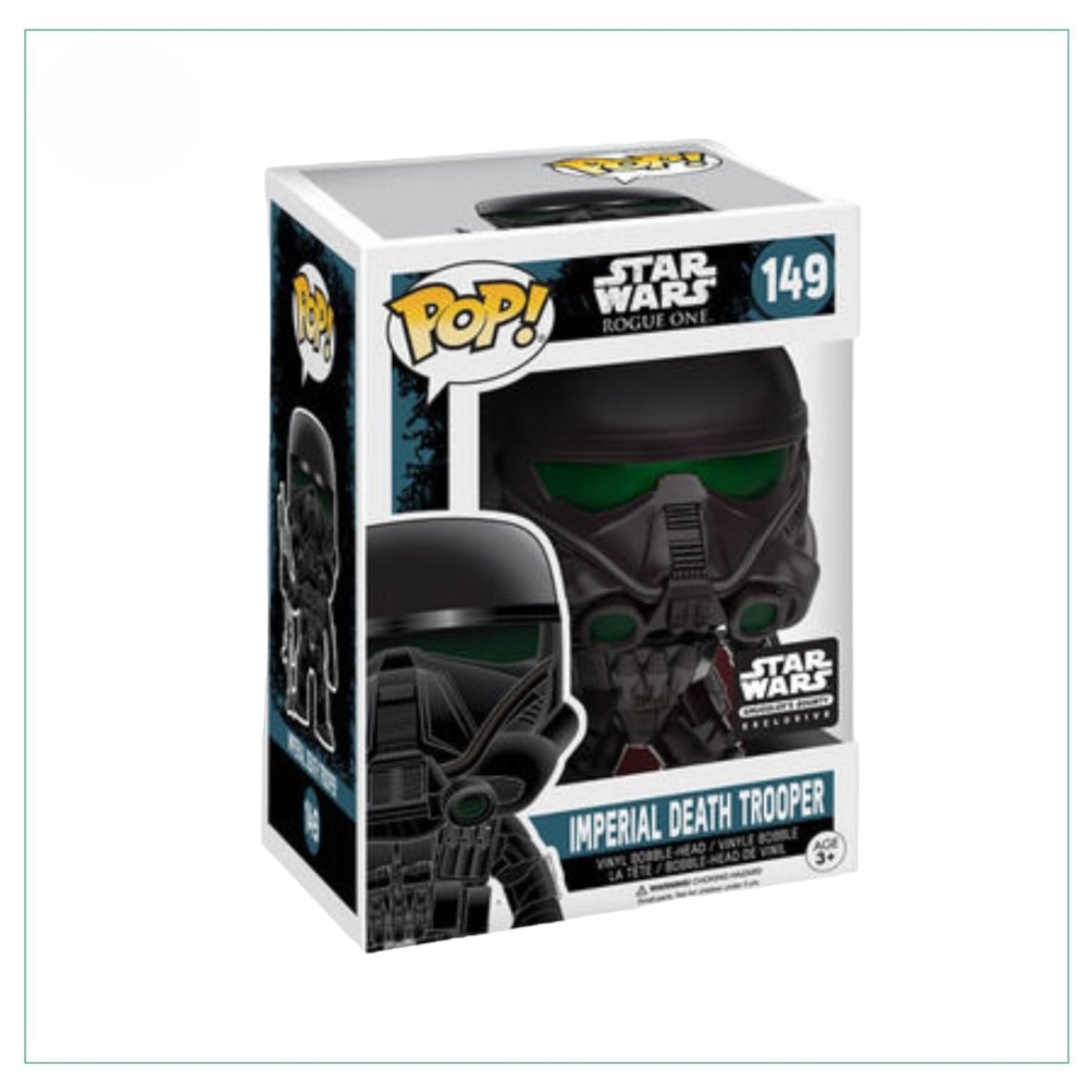 Imperial Death Trooper #146 Funko Pop! - Star Wars Rogue One - Smuggler's Bounty Exclusive - Angry Cat