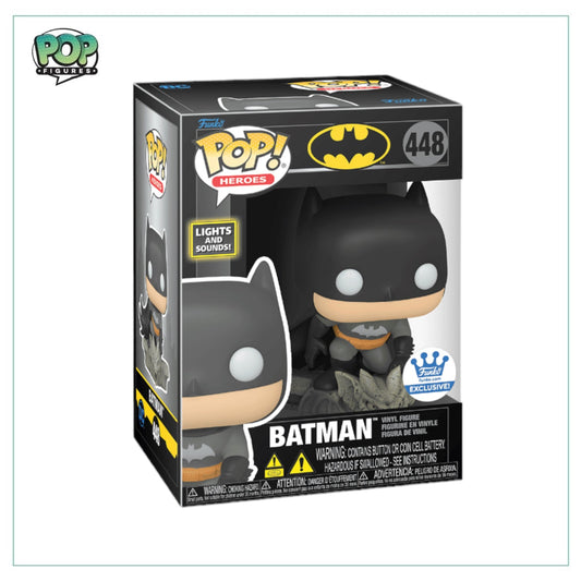 Batman #448 (With light and sounds) Funko Pop! - Batman - Funko Shop Exclusive - Angry Cat