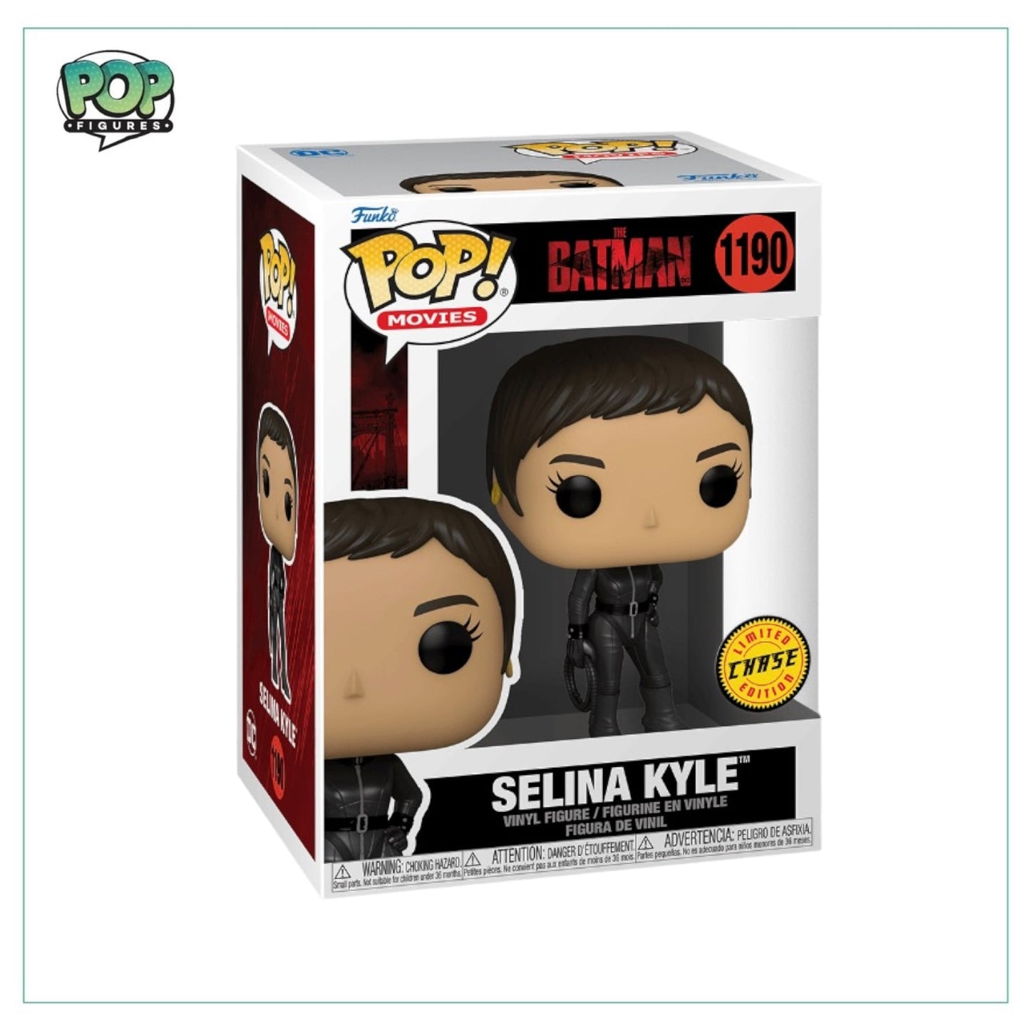 Selina Kyle (Chase) #1190 Funko Pop! - The Batman - Angry Cat