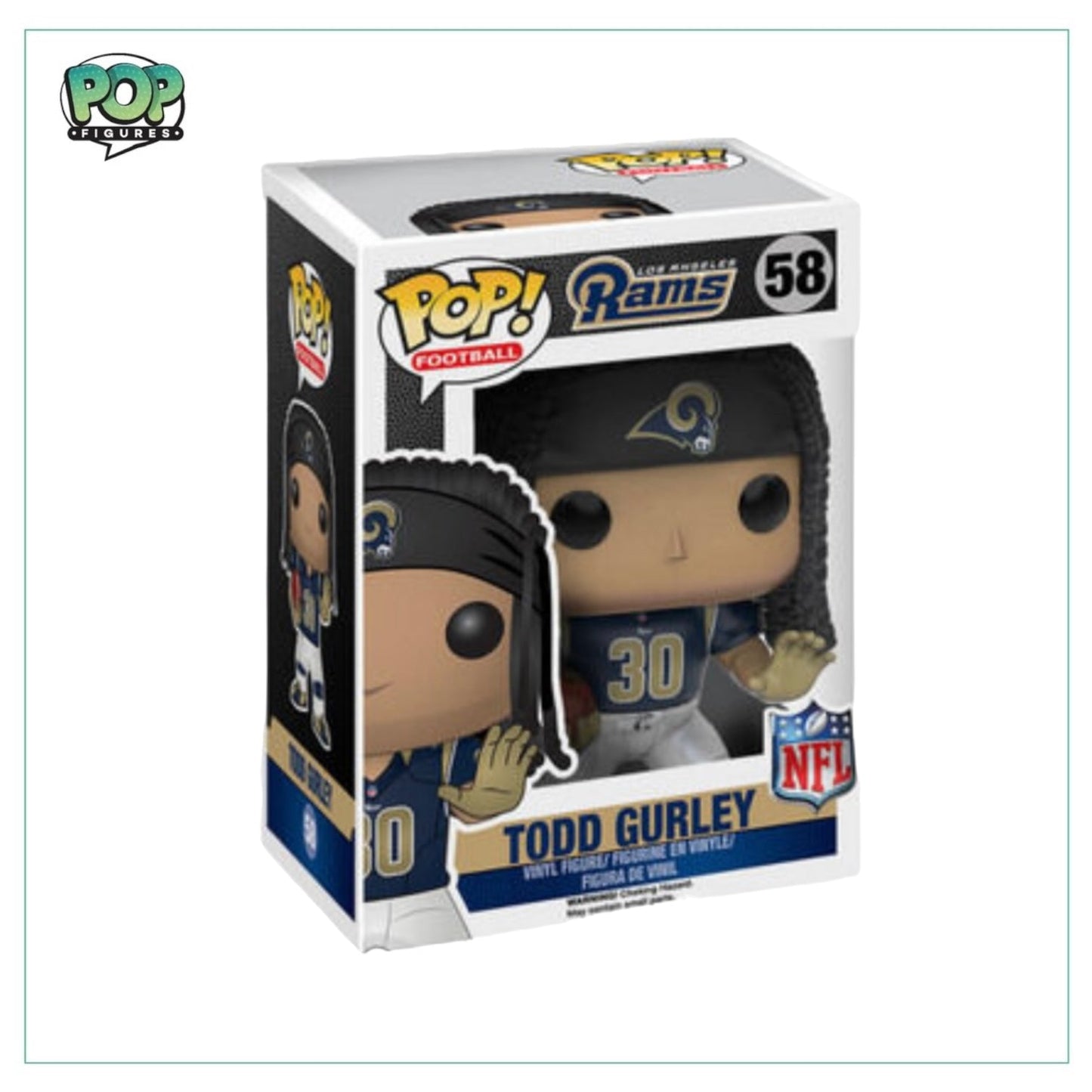 Todd Gurley #58 Funko Pop! - American Football - NFL - Angry Cat