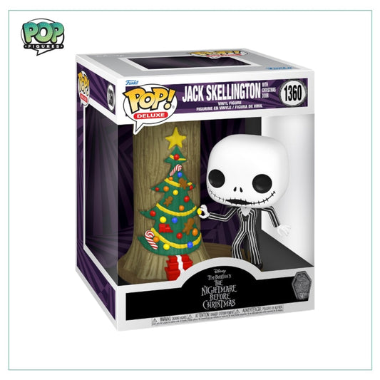 Jack Skellington with Christmas Door #1360 Deluxe Funko Pop! - The Nightmare before Christmas - Angry Cat