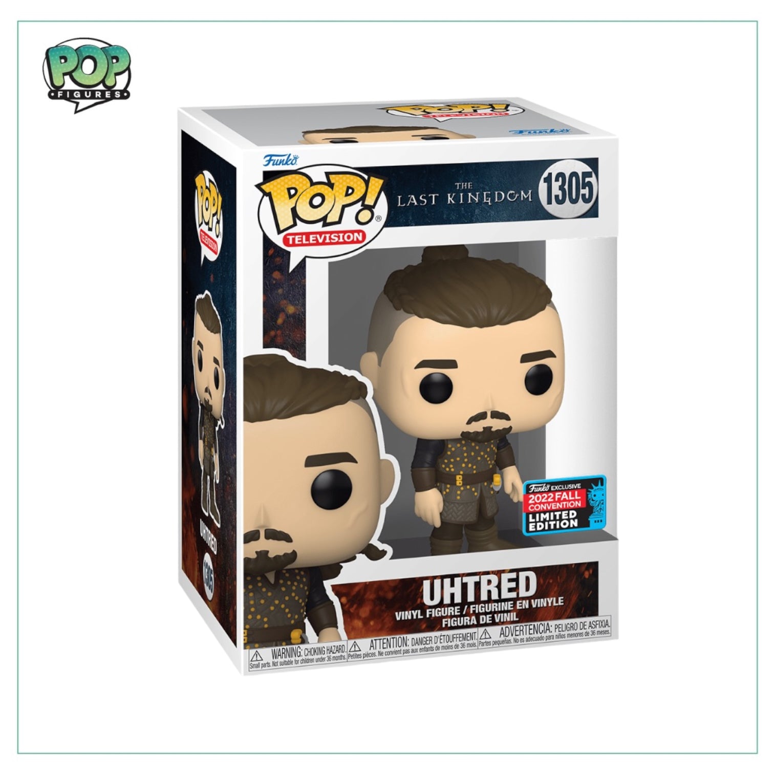 Uhtred #1305 Funko Pop! - The Last Kingdom - 2022 Fall Convention - Angry Cat