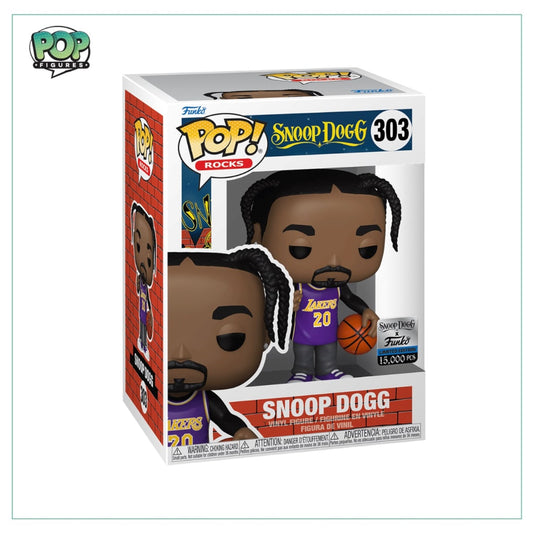 Snoop Dogg #303 (Lakers Jersey) Funko Pop! - Rocks - The Dogg House x Funko Exclusive LE15000 Pcs - Angry Cat