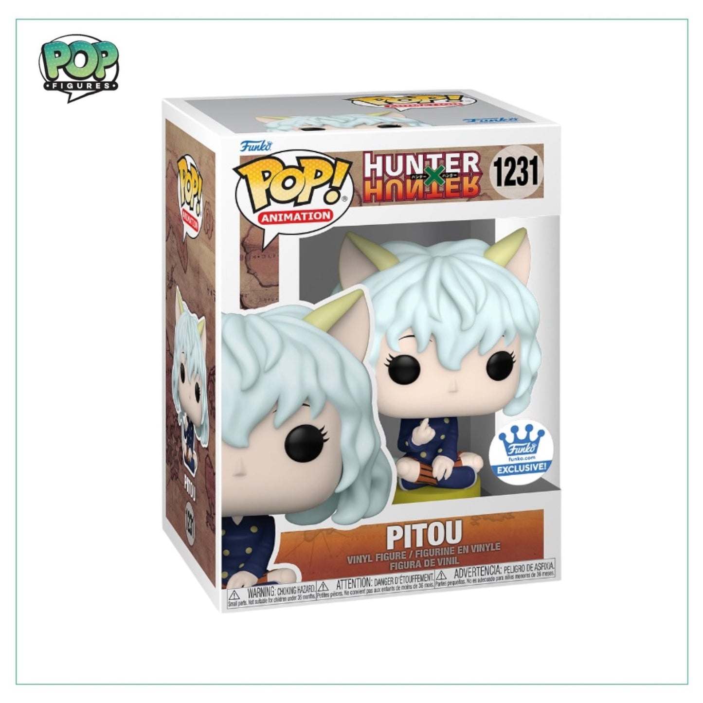 Pitou #1231 Funko Pop!  - Hunter X - Funko Exclusive - Angry Cat
