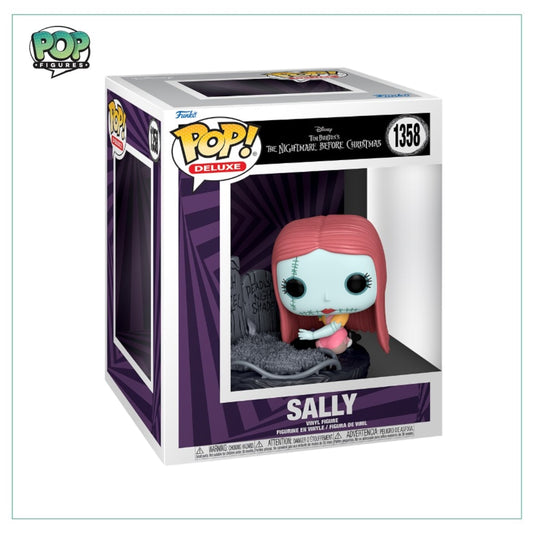 Sally with Gravestone #1358 Deluxe Funko Pop! - The Nightmare before Christmas - Angry Cat