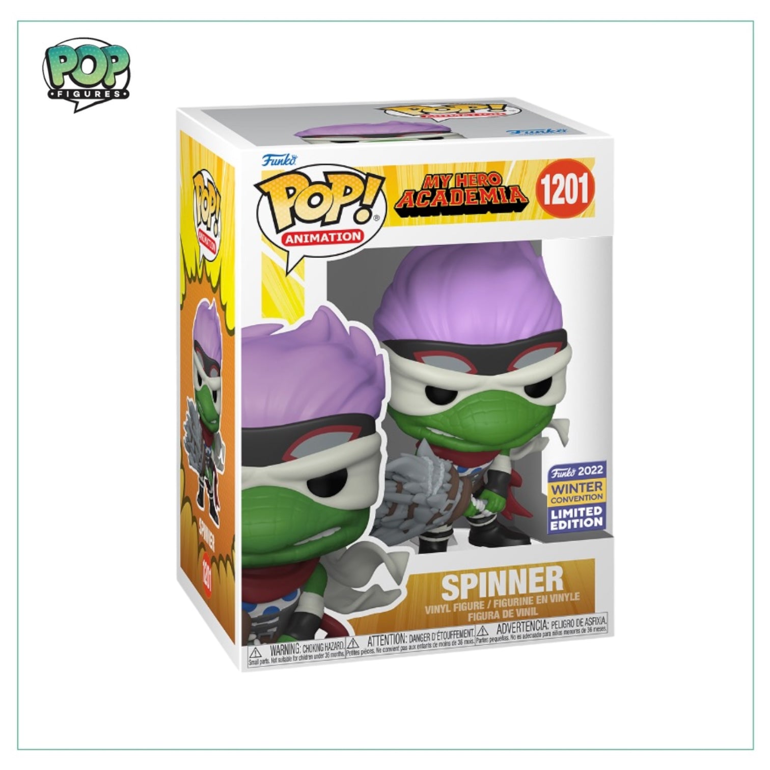 Spinner #1201 Funko Pop! - My Hero Academia - Official Shared 2022 Winter Convention - Angry Cat