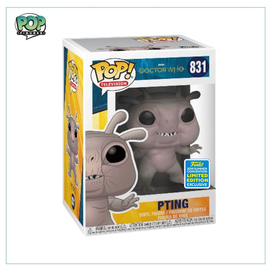 Pting #832 Funko Pop! - Doctor Who - 2019 SDCC Shared Exclusive - Angry Cat