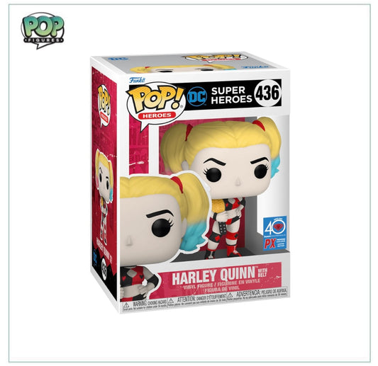 Harley Quinn With Belt #436 Funko Pop! - DC - PX Previews Exclusive - Angry Cat