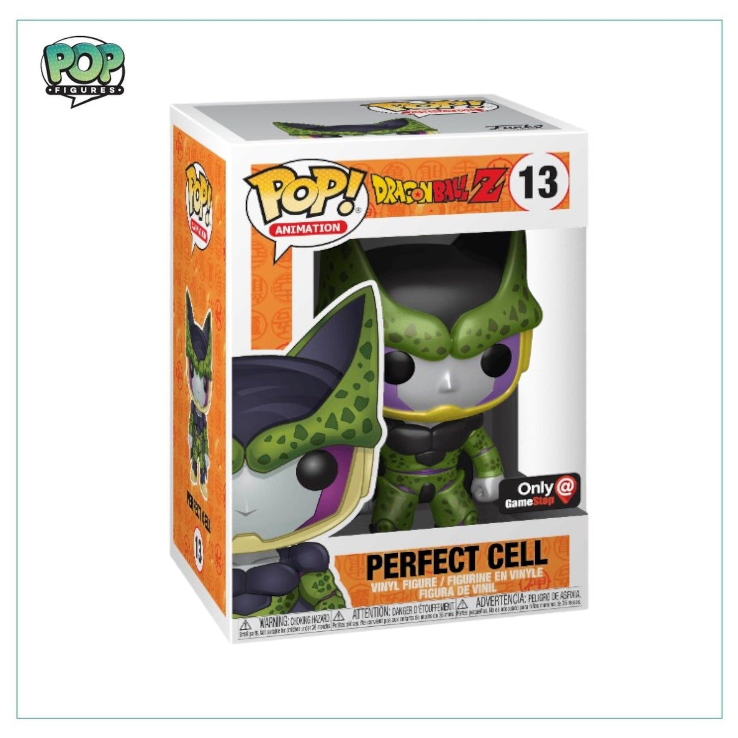 Perfect Cell #13 Funko Pop! - Dragon Ball Z - Game Stop Exclusive - Angry Cat