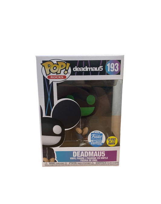 Deadmau5 #193 (Glows In The Dark) Funko Pop! Pop Rocks. Funko Shop Exclusive - Angry Cat