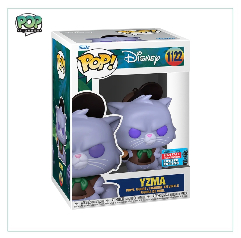 Yzma #1122 (Scout) Funko Pop! - Disney: The Emperor's New Groove - NYCC 2021 Shared Exclusive - Angry Cat