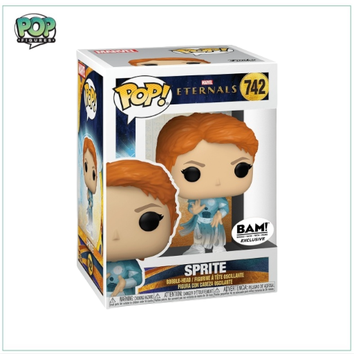 Sprite #742 (Invisible) Funko Pop! - Eternals - BAM Exclusive - Angry Cat