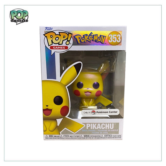 Pikachu #353 (Pearlescent) Funko Pop! - Pokemon - Pokemon Centre Exclusive - Angry Cat