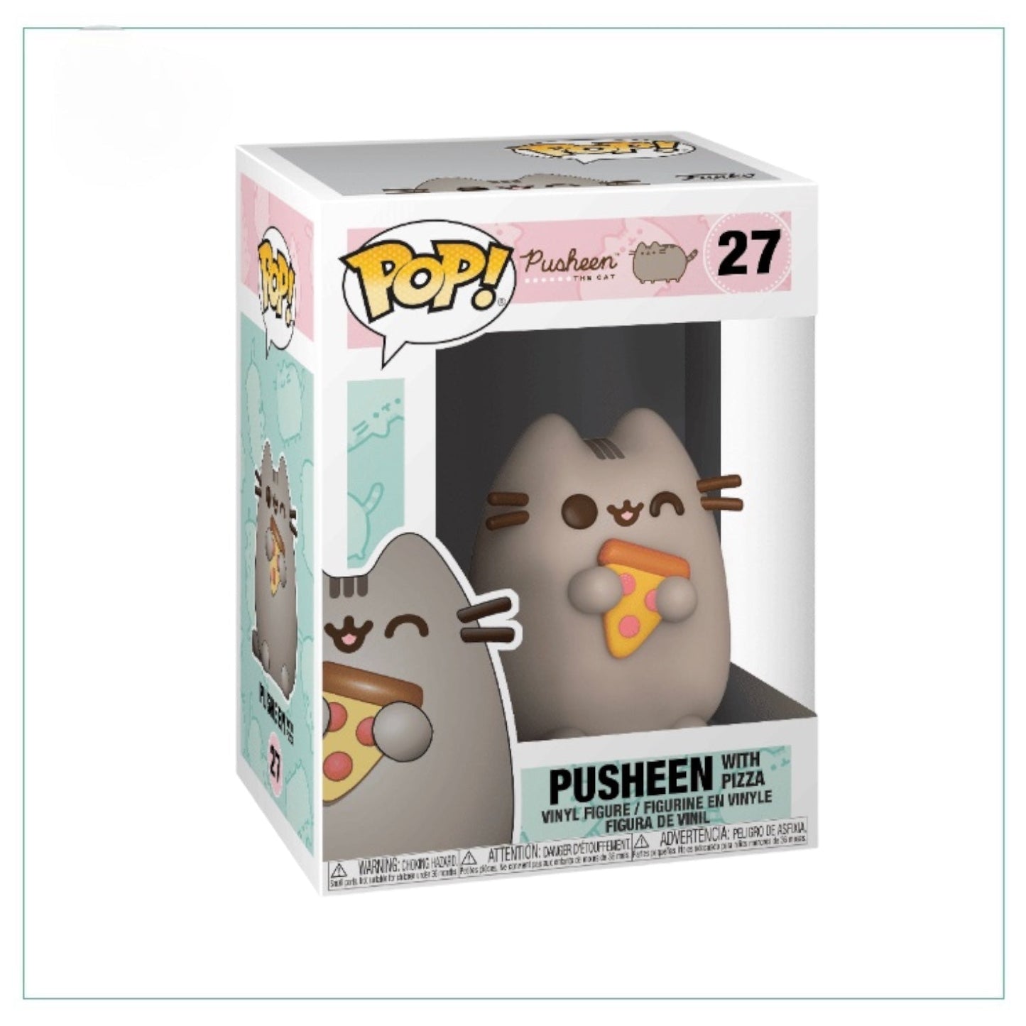 Pusheen with Pizza #27 Funko Pop! - Pusheen the Cat - Angry Cat
