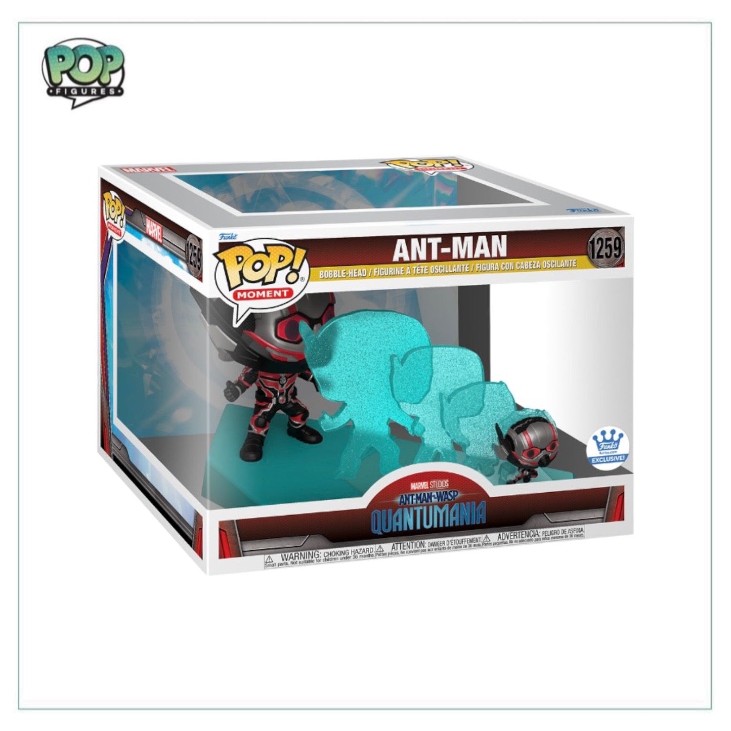 Ant-Man #1259 Funko Pop Moment! - Ant-Man and the Wasp Quantumania - Funko Shop Exclusive - Angry Cat