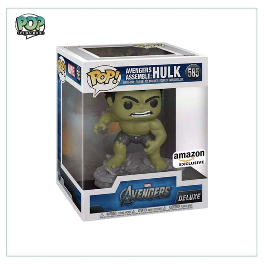 Avengers Assemble: Hulk #585 Deluxe Funko Pop! - The Avengers - Amazon Exclusive - Angry Cat