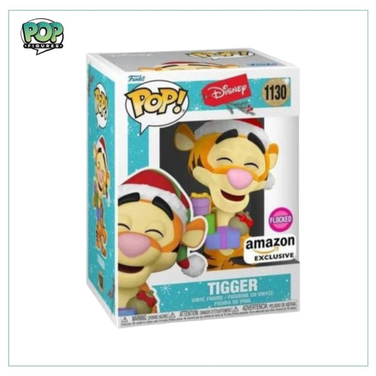Tigger (Flocked) #1130 Funko Pop! Disney - Amazon Exclusive - Angry Cat