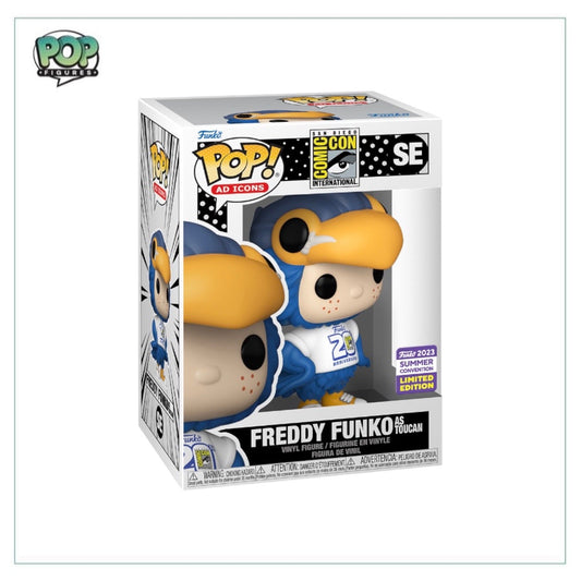 Freddy Funko as Toucan Funko Pop! - Ad Icons - SDCC 2023 Shared Exclusive - Angry Cat