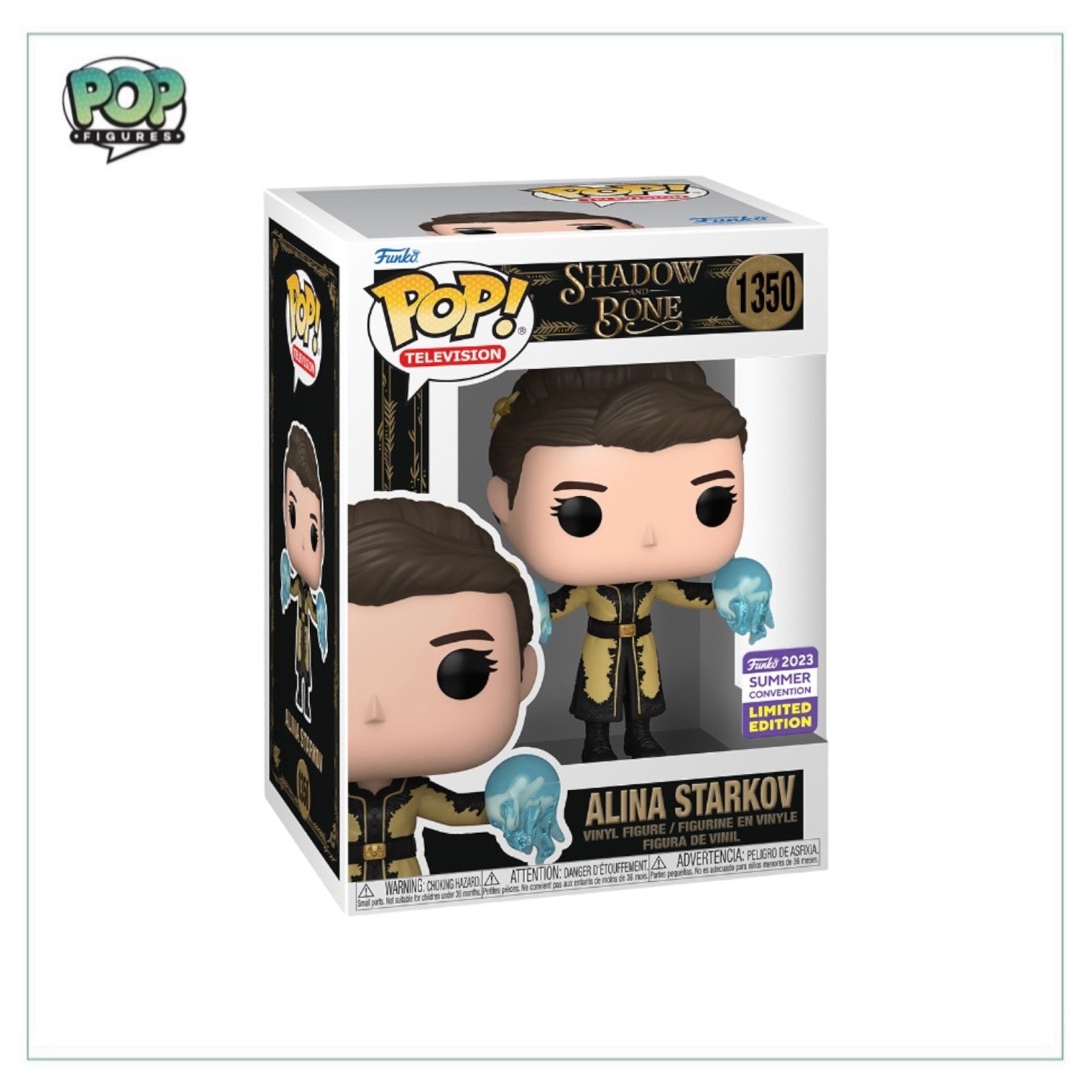 Alina Starkov #1350 Funko Pop! - Shadow and Bone - SDCC 2023 Shared Exclusive - Angry Cat