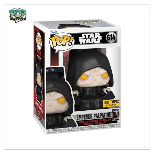 Emperor Palpatine #614 Funko Pop! - Star Wars Return of The Jedi - Hot Topic Exclusive - Angry Cat