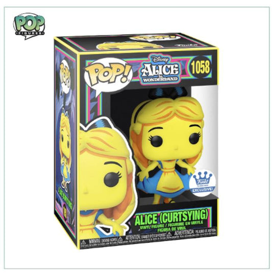 Alice (Curtsying) #1058 Funko Pop! Alice In Wonderland, Funko Exclusive - Angry Cat