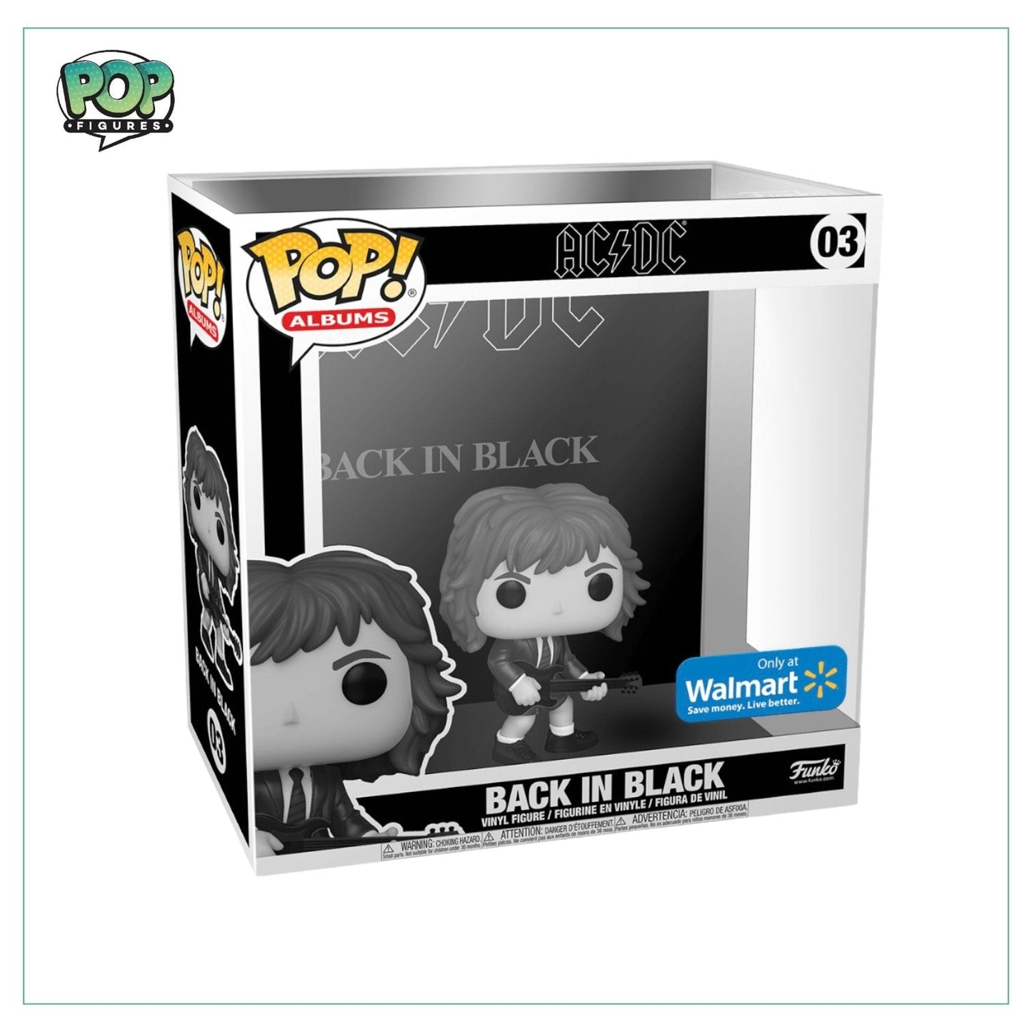 Back in Black #03 Funko Pop! AC/DC - Walmart Exclusive - Angry Cat