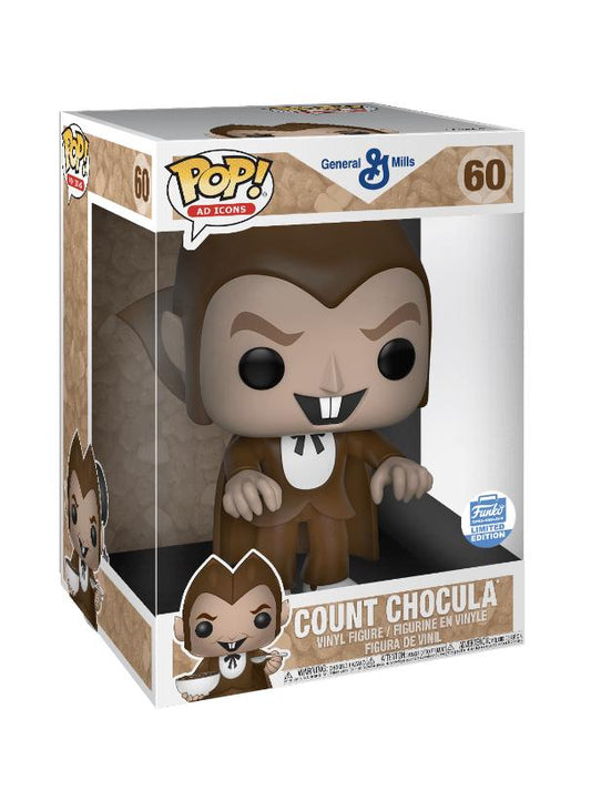 Count Chocula #60 10” Deluxe Funko Pop! Ad Icons General Mills, Funko Limited Edition - Angry Cat