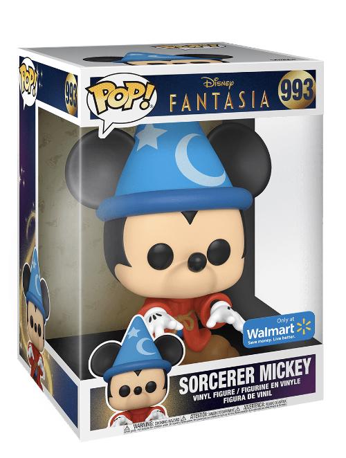 Sorcerer Mickey #993 Funko 10” Pop! Disney Fantasia, Walmart Exclusive - Angry Cat