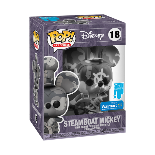 Steamboat Mickey (Art Series) #18 Funko Pop! Disney, Walmart Exclusive - Angry Cat
