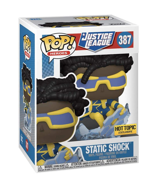 Static Shock #387 Funko Pop! Justice League, Hot Topic Exclusive - Angry Cat