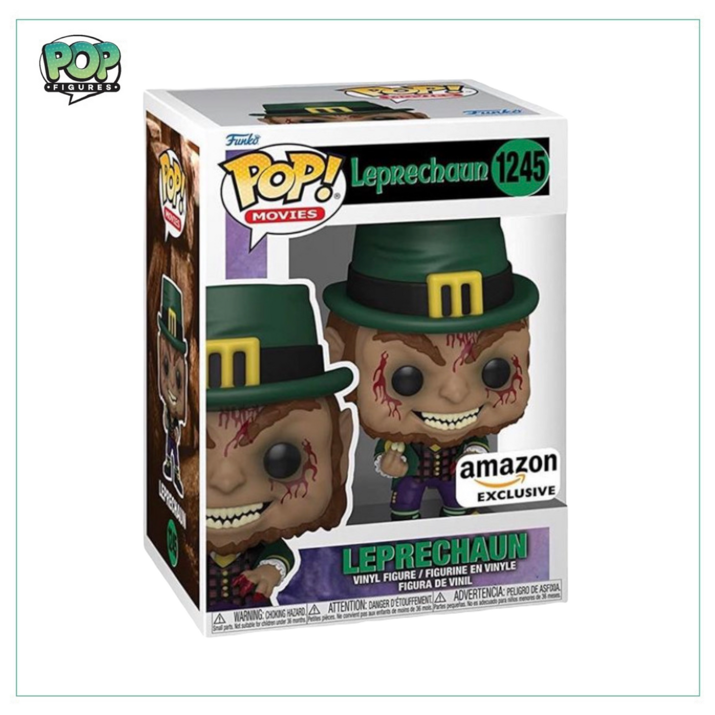 Leprechaun (Bloody) #1245 Funko Pop! Leprechaun - Amazon Exclusive - Angry Cat