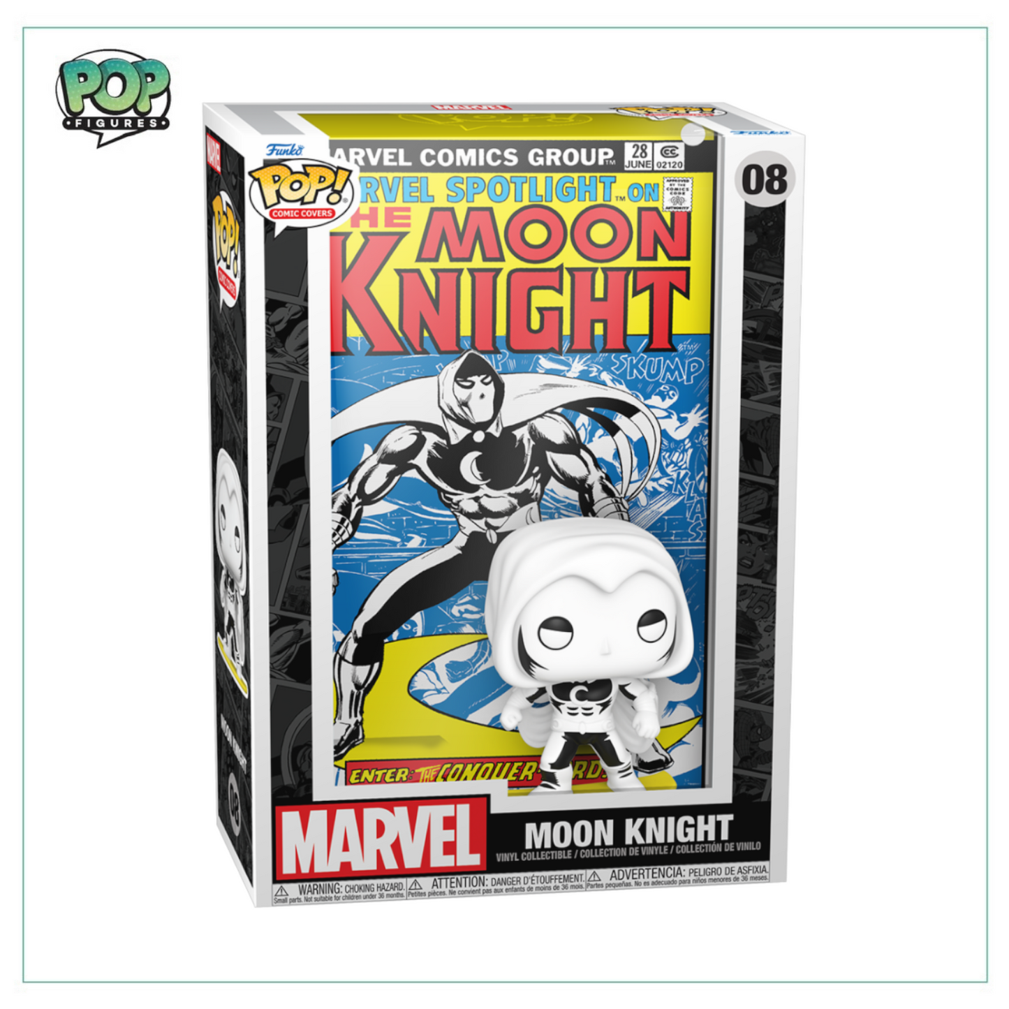 Moon Knight Comic Cover #08 Funko Pop! - Marvel - Angry Cat