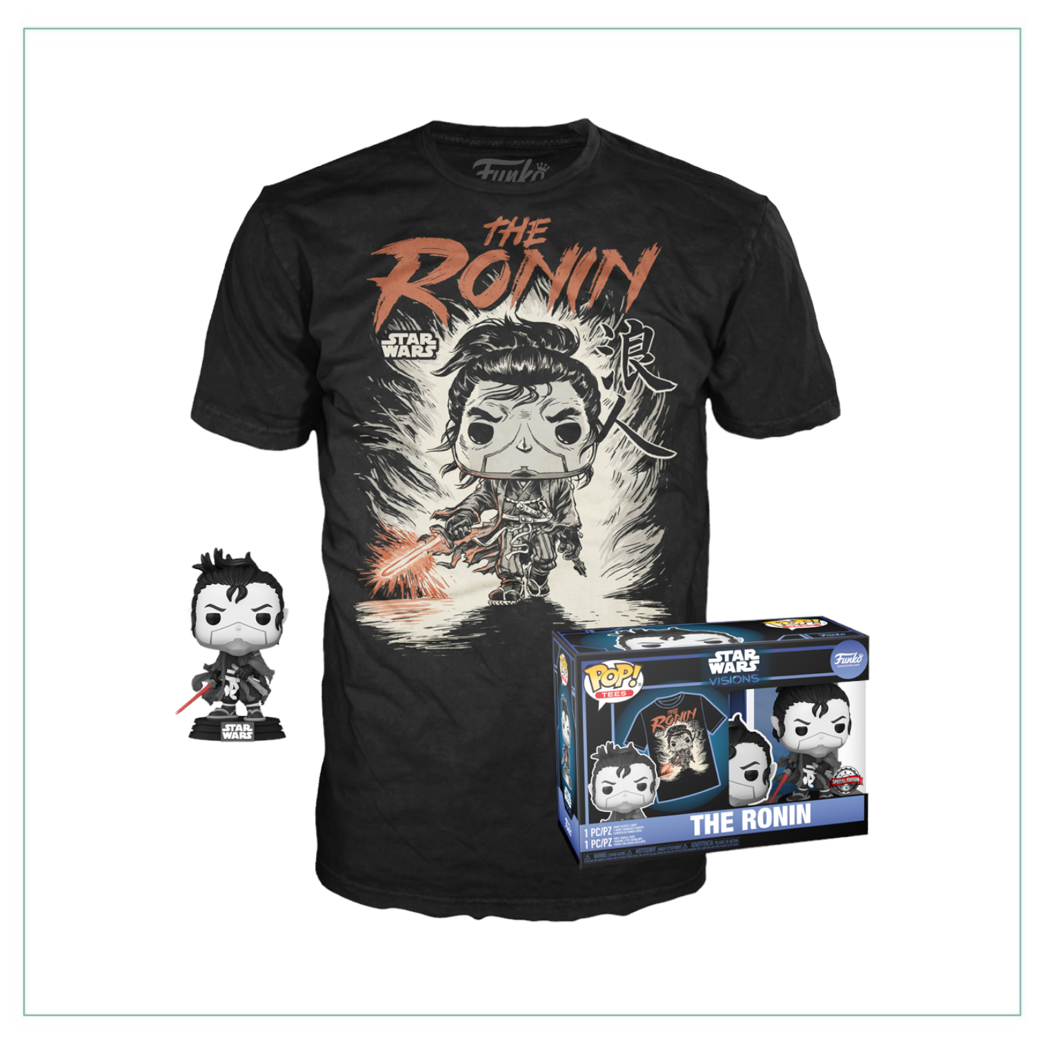 POP! & Tee: Star Wars: The Ronin - Angry Cat