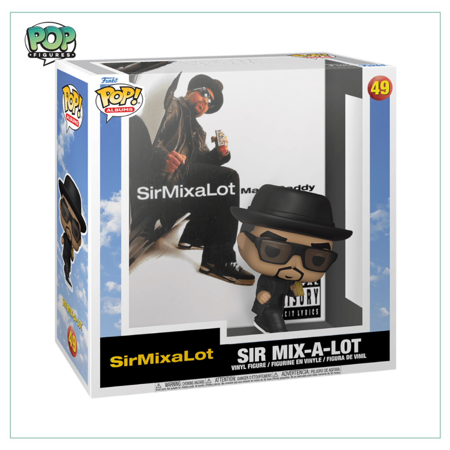 Sir Mix-a-Lot - Mack Daddy #49 Funko Pop! Album - Angry Cat