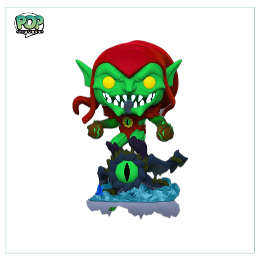 Green Goblin #991 (Glow in the Dark) Funko Pop! Mech Strike Monster Hunters - Walmart Exclusive - Angry Cat