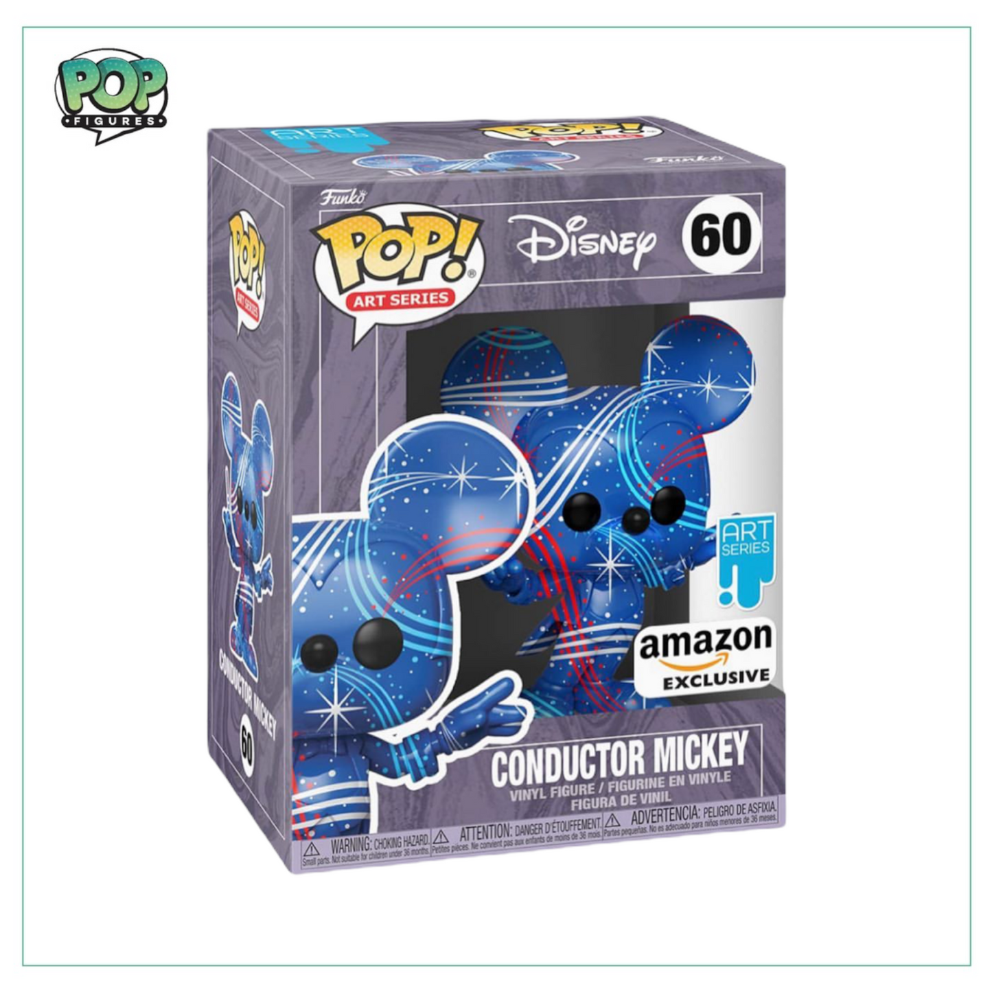 Conductor Mickey (Artist Series) #60 Funko Pop! - Disney - Amazon Exclusive - Angry Cat