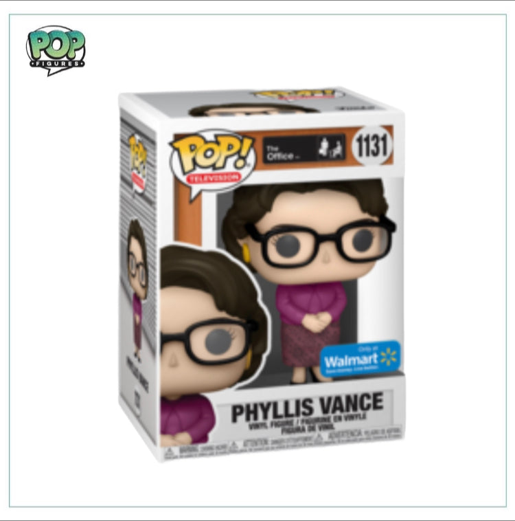 Phyllis Vance #1131 Funko Pop! The Office, Walmart Exclusive - Angry Cat