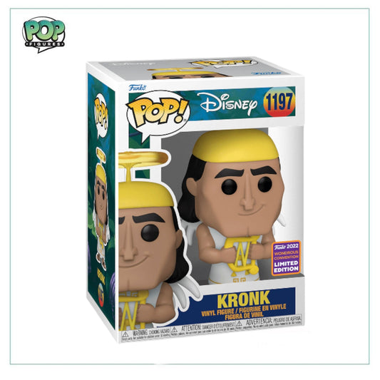 Kronk #1197 Funko Pop! Disney - 2022 Wonderous Convention Limited Edition - Angry Cat