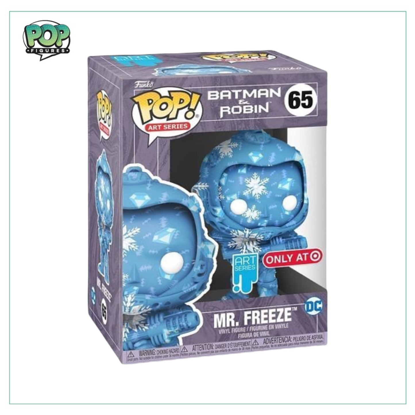Mr Freeze #65 (Artist Series) Funko Pop! DC - Target Exclusive - Angry Cat