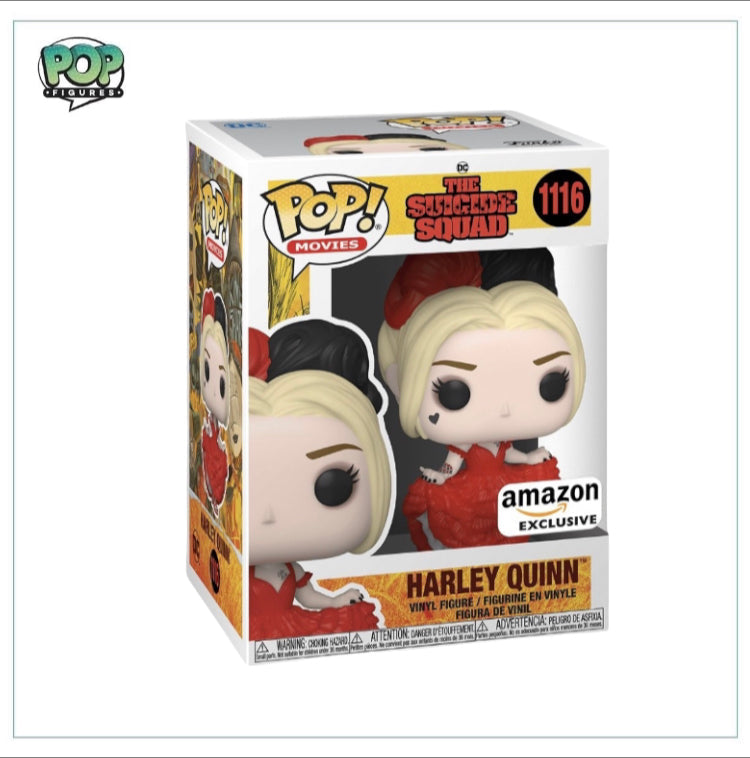 Harley Quinn #1116 Funko Pop!  Suicide Squad - Amazon Exclusive - Angry Cat