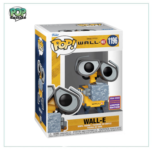 Wall-E #1196 Funko Pop! Disney - 2022 Wonderous Convention Limited Edition - Angry Cat