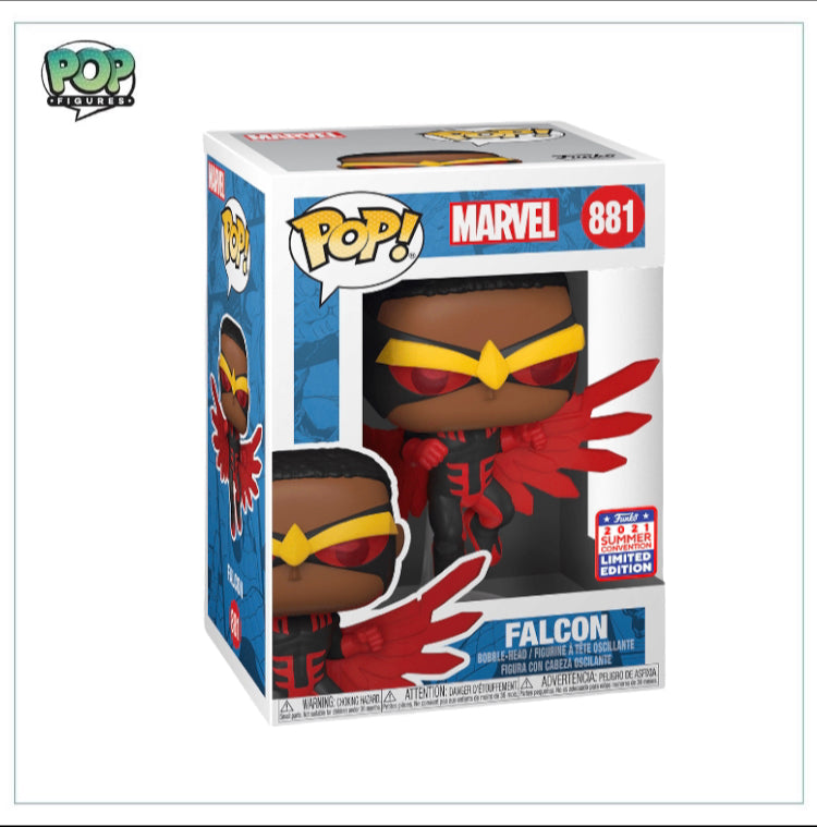 Falcon #881 Funko Pop! Marvel, 2021 SDCC Limited Edition - Angry Cat