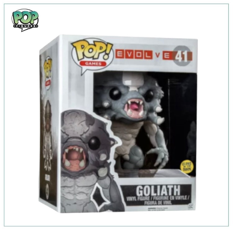 Goliath (Glow In The Dark) #41 Funko Deluxe Pop! Games: Evolve - Angry Cat