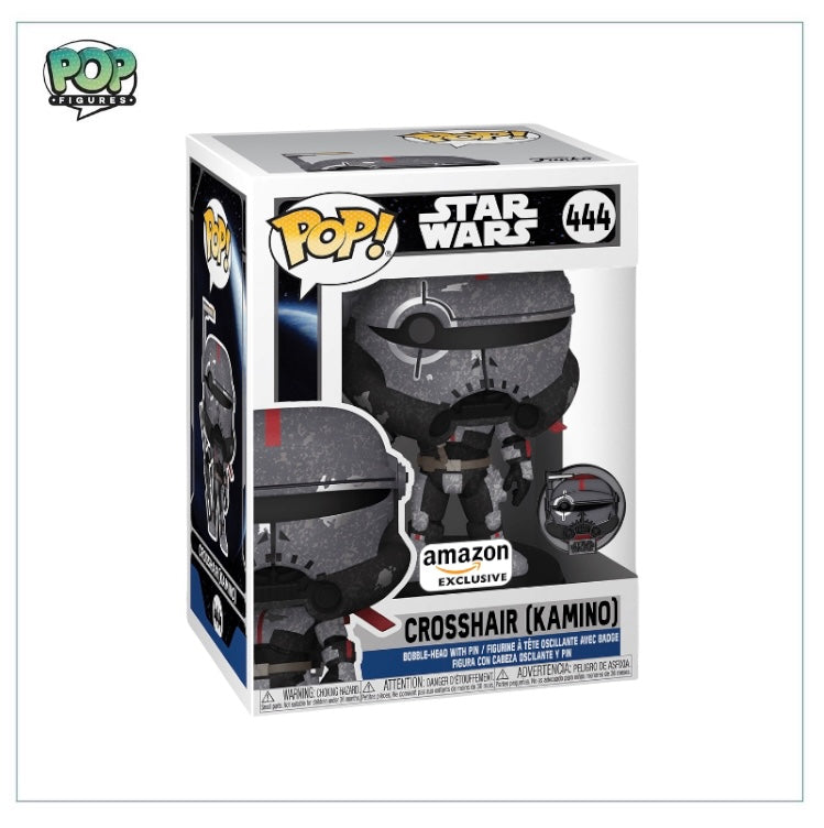 Crosshair (Kamino With Pin) #444 Funko Pop! Star Wars, Amazon Exclusive - Angry Cat