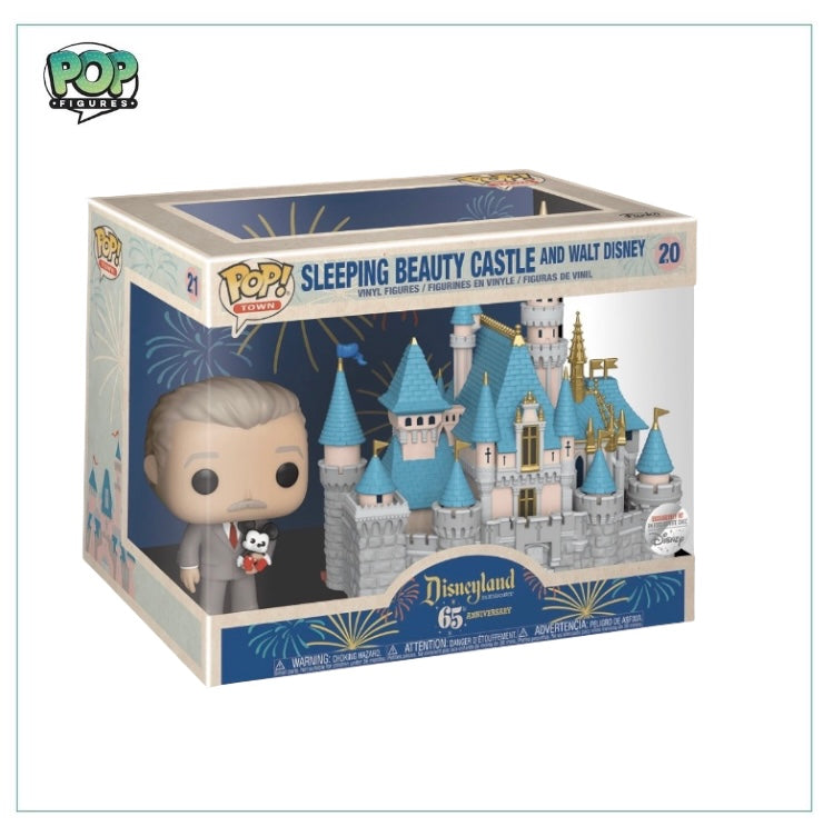 Sleeping Beauty Castle with Walt Disney #20 Funko Deluxe Pop! Pop Town - Angry Cat
