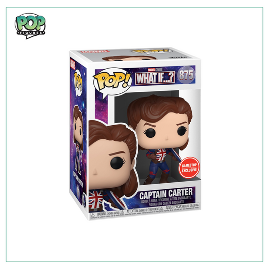 Captain Carter #875 Funko Pop! What If…? - GameStop Exclusive - Angry Cat