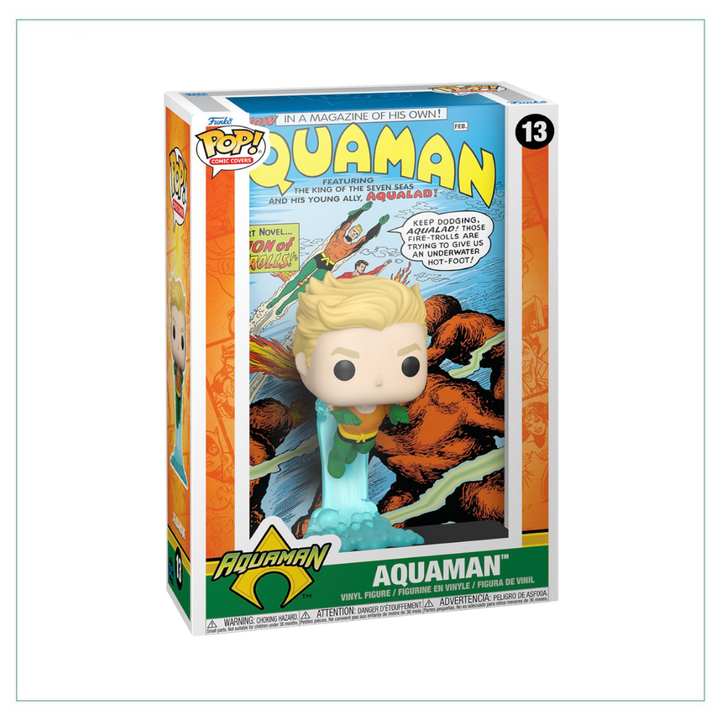 Aquaman #13 Funko Pop! Comic Cover Aquaman - Angry Cat