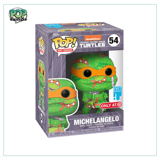 Michelangelo (Art Series) #54 Funko Pop! - Teenage Mutant Ninja Turtles -Target Exclusive - Angry Cat