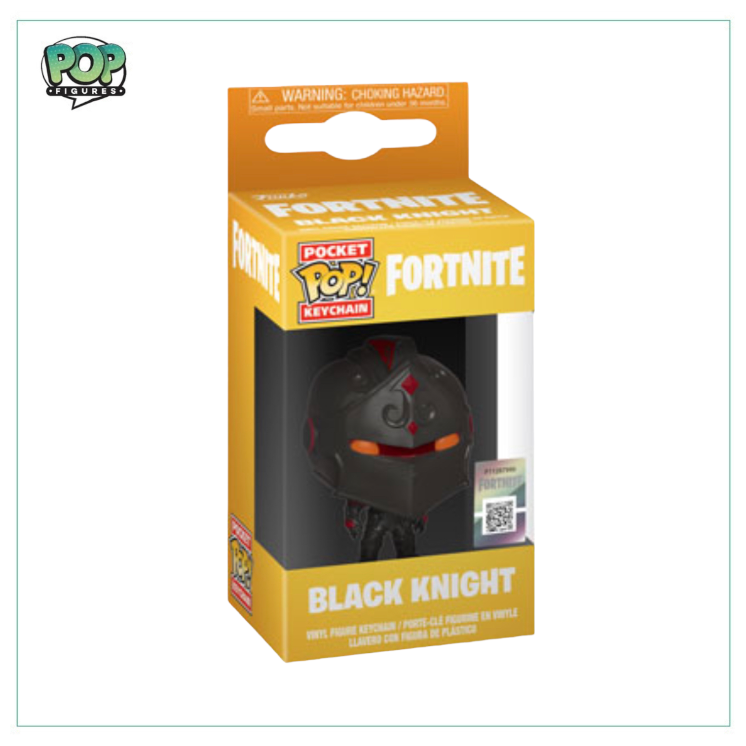 Black Knight Funko Pocket Pop Keychain! - Fortnite - Angry Cat