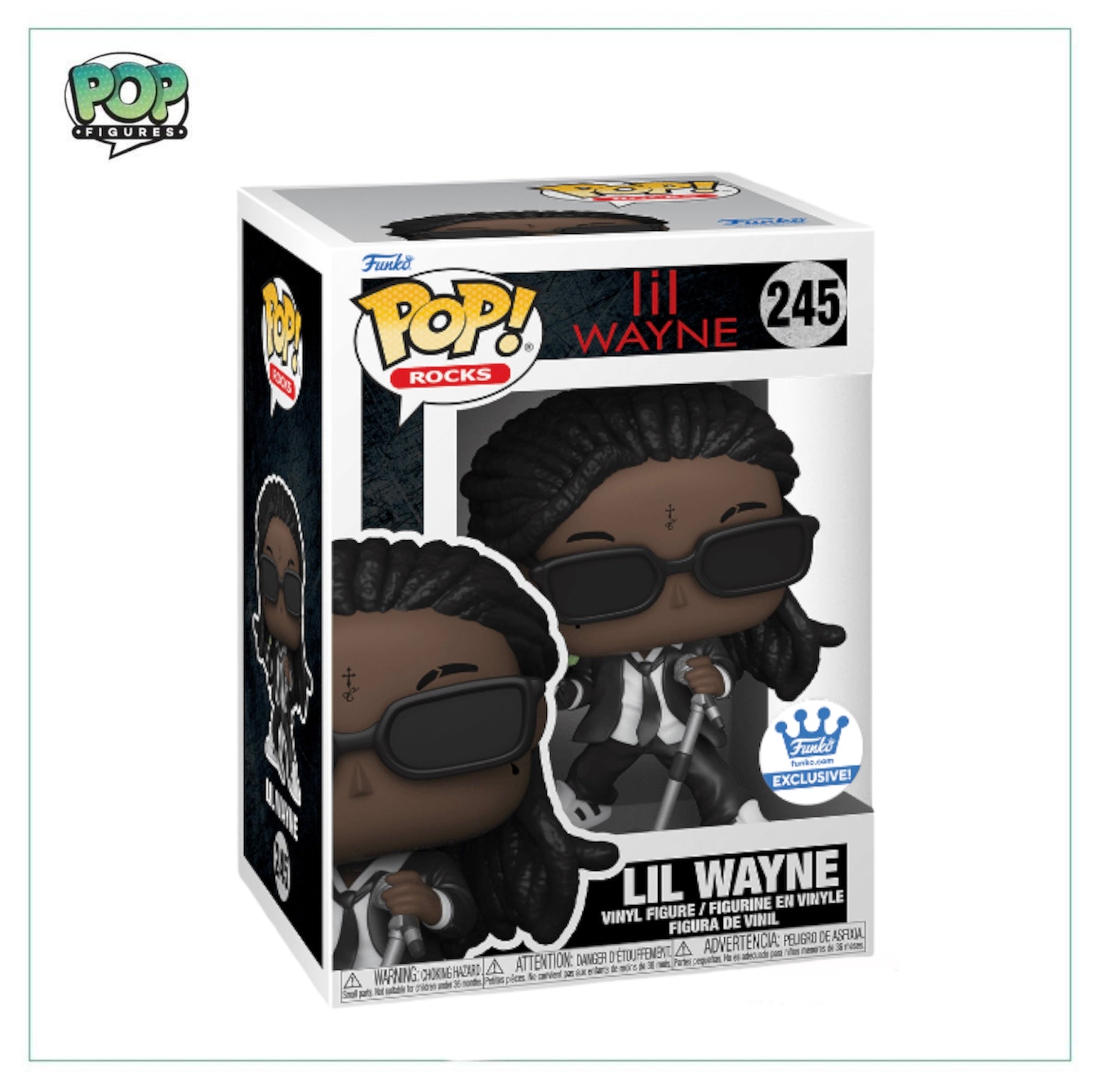 Lil Wayne #245 Funko Pop! - Lil Wayne - Funko Exclusive - Angry Cat